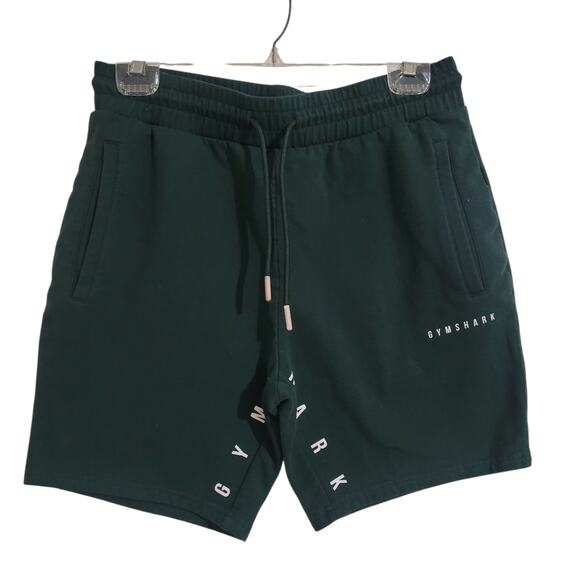 🏋️‍♂️ Gymshark Men's Green Athletic Shorts Size M Training Gym  Streetwear Fit - Picture 1 of 7
